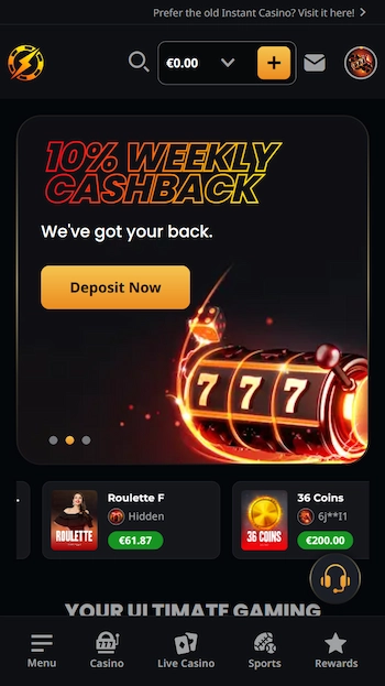 Veckovis cashback